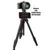 Black Aluminum 5 Section Teleprompter Tripod