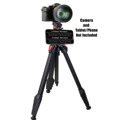 Black Aluminum 5 Section Teleprompter Tripod