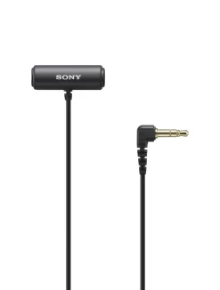 ECM-LV1 Compact Stereo Lavalier Microphone