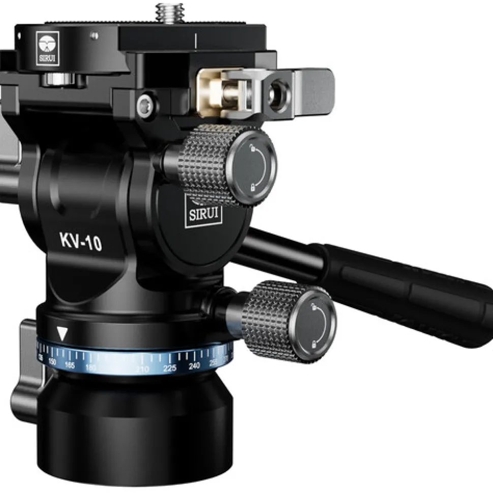 KV-10 Pan and Tilt Head with Leveling Base