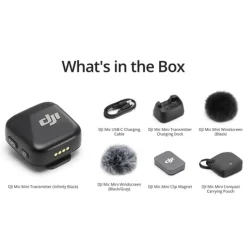 Mic Mini Clip-On Transmitter with Built-In Microphone