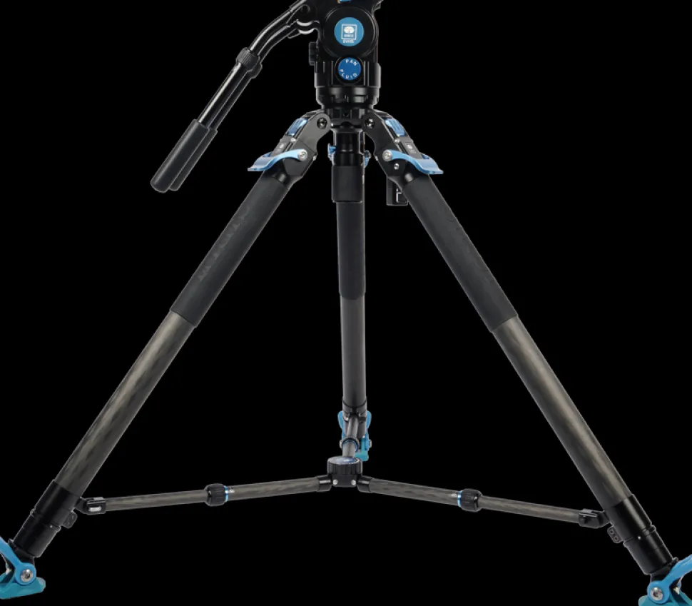 Pro Video Tripod Kit Rapid SVT-75 Pro + Fluid Head SVH15