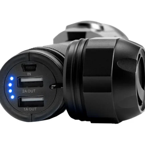 ThermoTorch 10 Black Flashlight-Warmer-Charger #
