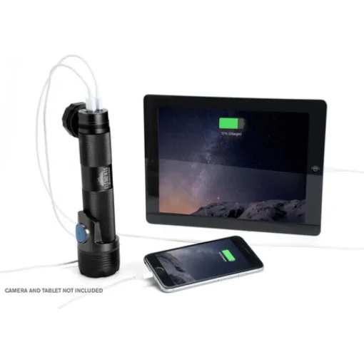 ThermoTorch 10 Black Flashlight-Warmer-Charger #